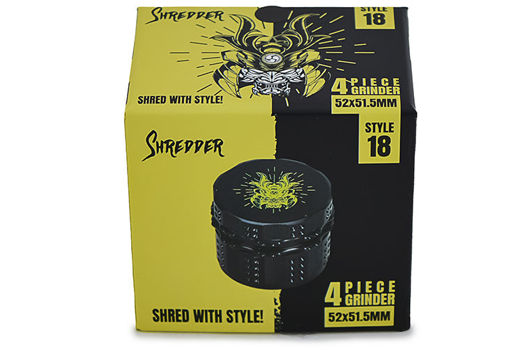 Heavy Duty 4-Piece Shredder Grinder
