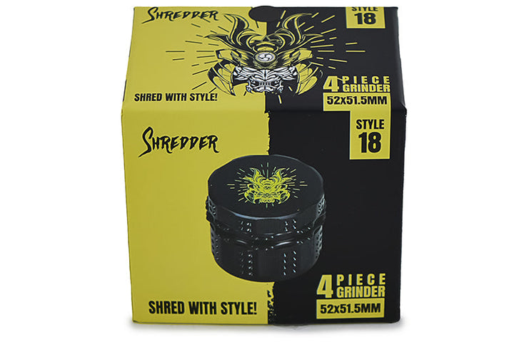 Heavy Duty 4-Piece Shredder Grinder