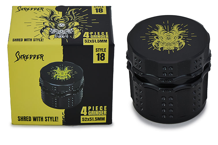 Heavy Duty 4-Piece Shredder Grinder