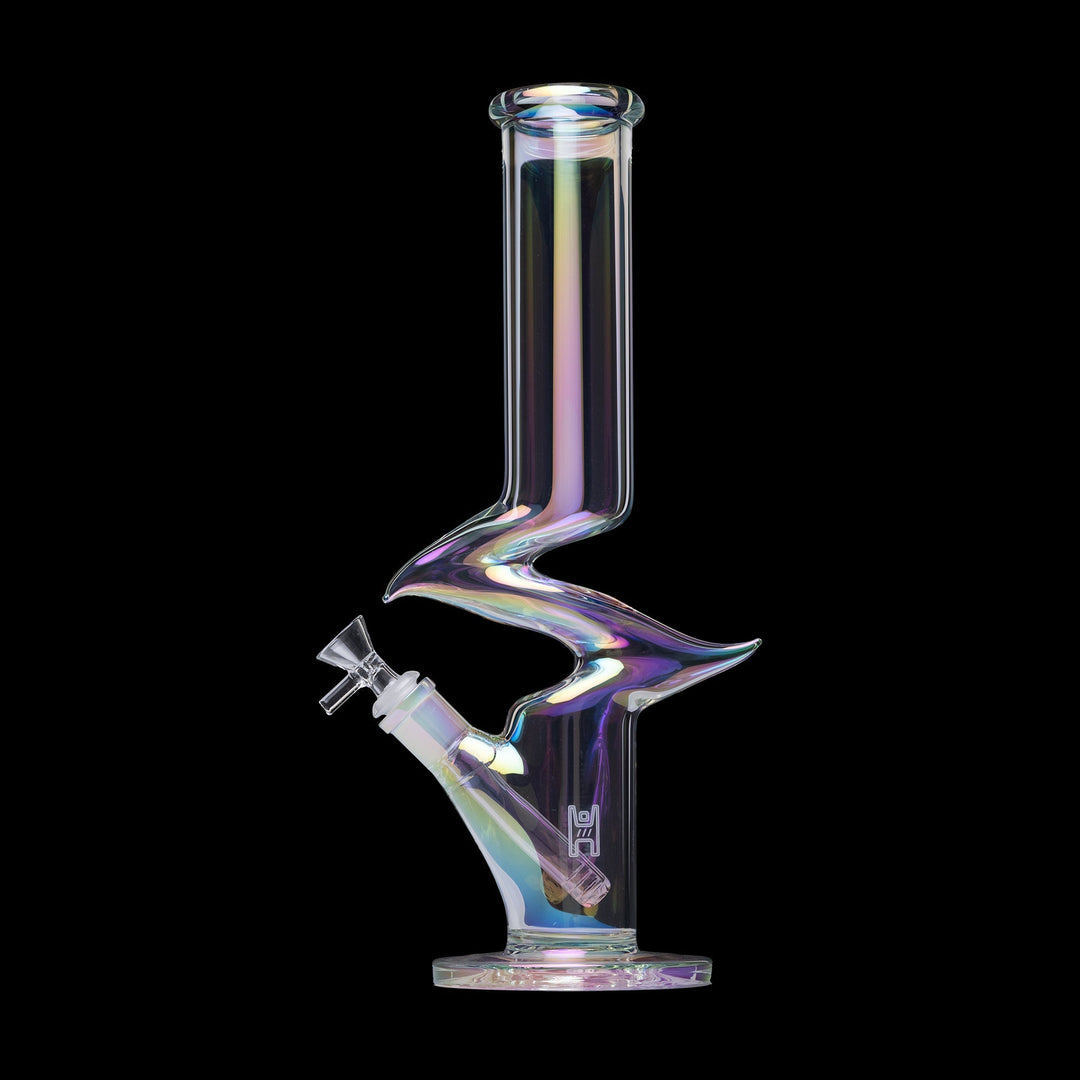 Zing Z-Shape Iridescent Water Pipe