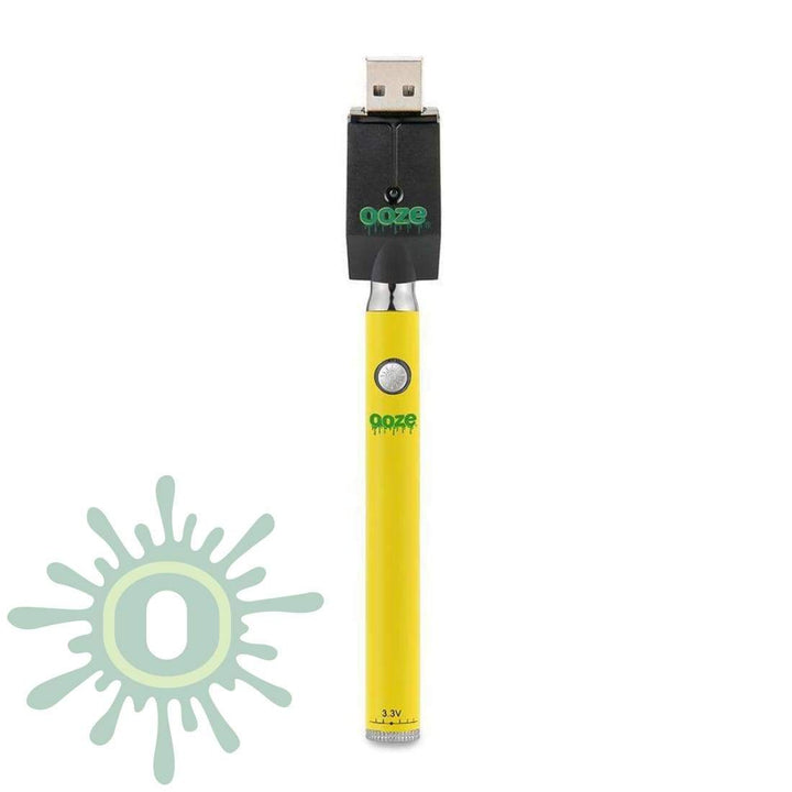 Ooze Slim Twist Vape Battery with USB Charger