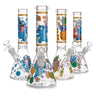 10 Inch Glow Beaker Water Pipe