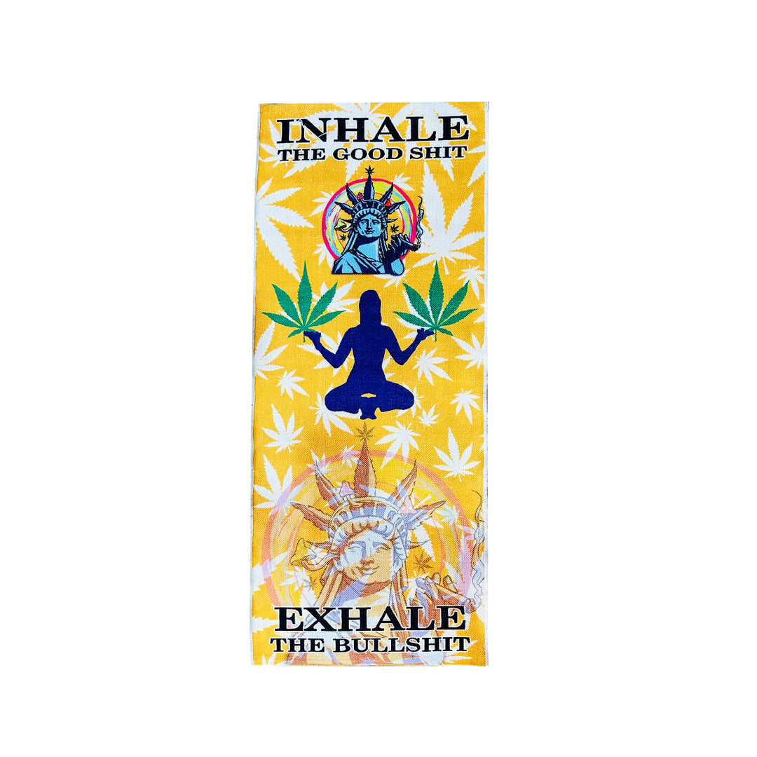Inhale The Good Shit Durable PET Yoga Mat