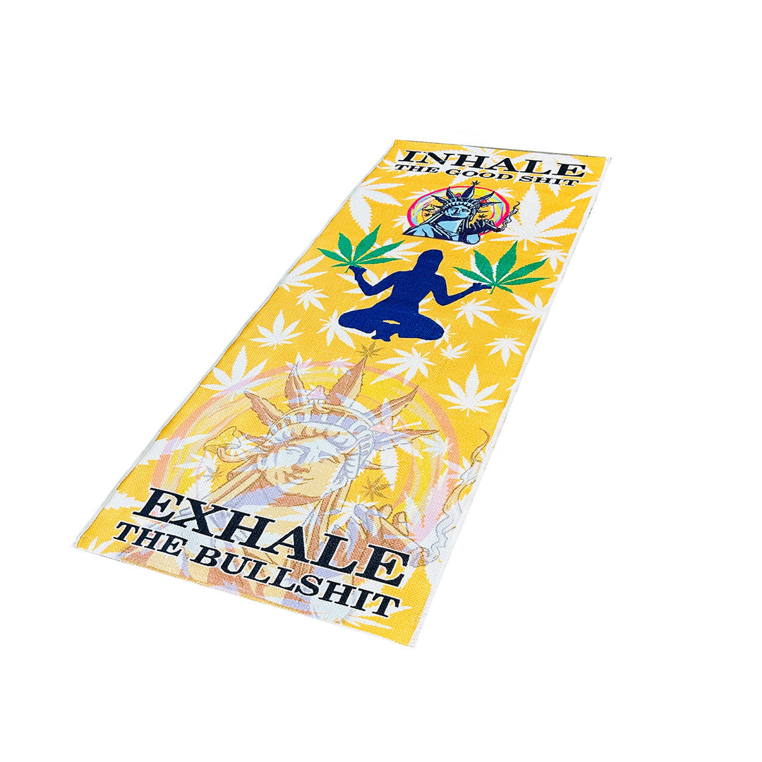 Inhale The Good Shit Durable PET Yoga Mat