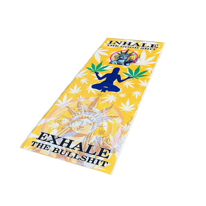 Inhale The Good Shit Durable PET Yoga Mat