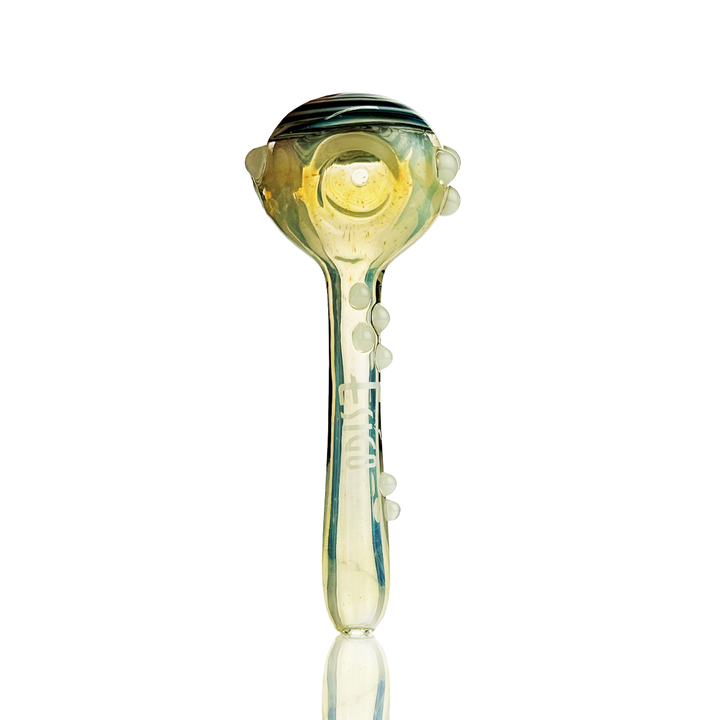 4.5" Wig Wag Art Glass Hand Pipe