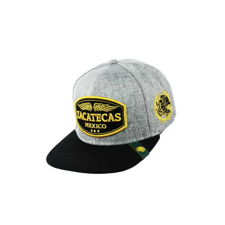 Zacatecas Embroidered Snapback Hat Stylish Cultural Design