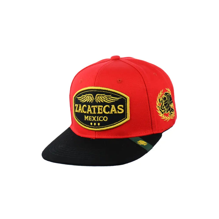 Zacatecas Embroidered Snapback Hat Stylish Cultural Design
