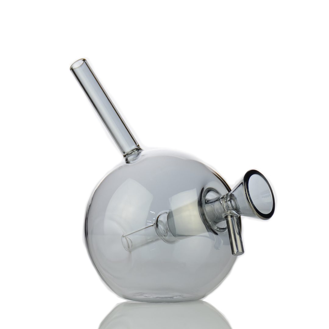 6 Inch Electroplated Spherical Bong with 14mm Male Bowl