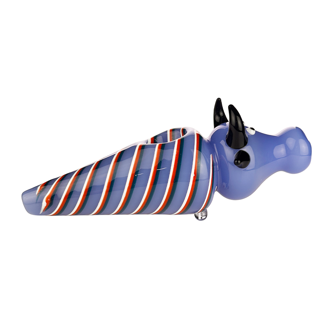 Compact Bull Design Hand Pipe for Dry Herb