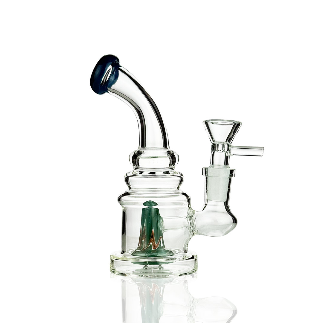 Compact 5-inch Volcano Shower Water Pipe
