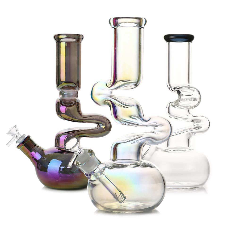 12-Inch Electroplated Zong Water Pipe with 14mm Bowl