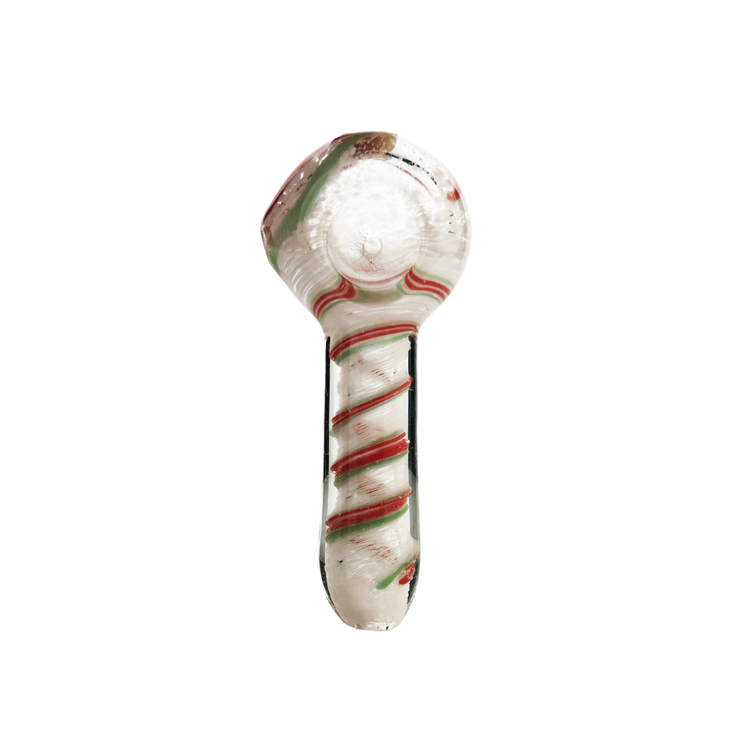 3.5 Inch Spiral Glass Hand Pipe