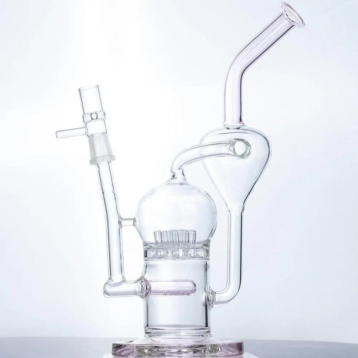10" Sprinkler Perc Glass Bong (Random Color)