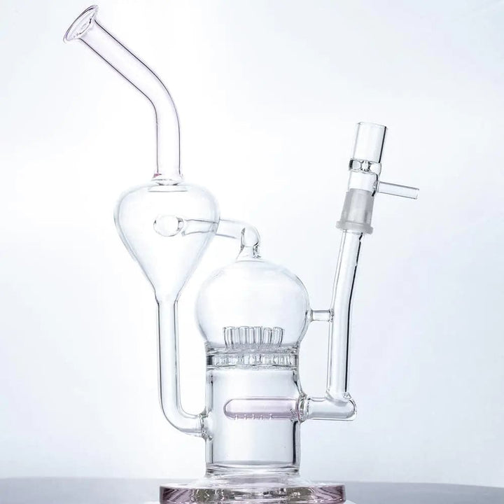 10" Sprinkler Perc Glass Bong (Random Color)