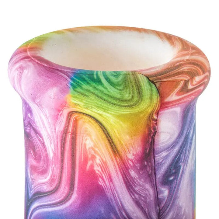 14.5" Detachable Straight Tube Silicone Bong