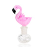 Empire Glassworks Handcrafted Pink Flamingo 14mm Bowl