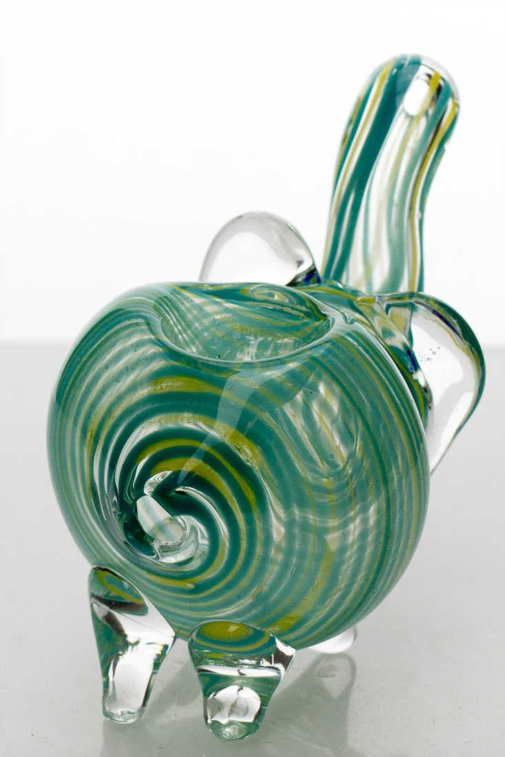 Small elephant glass hand pipe_4