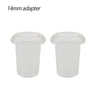 Silicone Pipe Conversion 14mm Glass Adapter for 18mm Joint