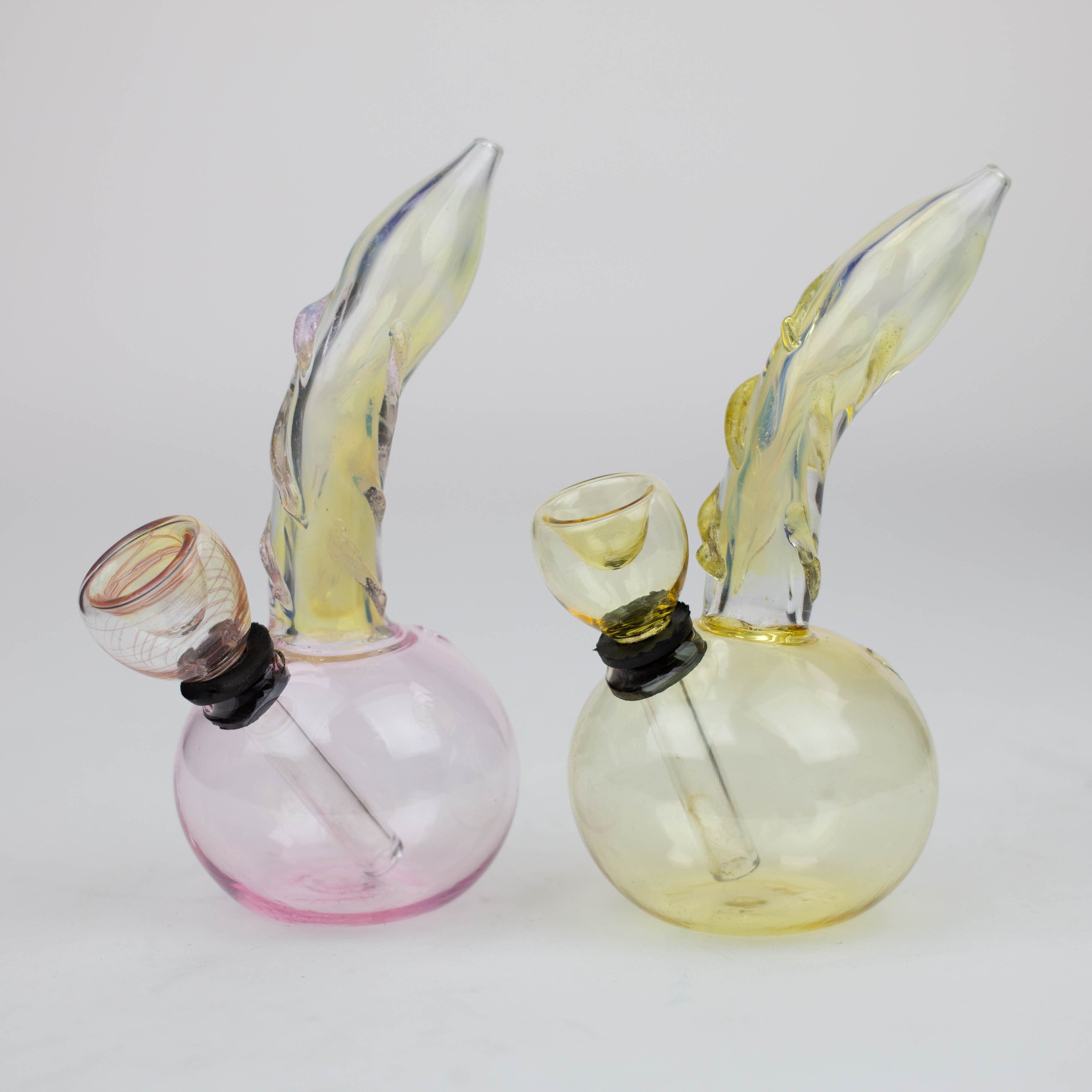 changing color glass water pipes 6"_0