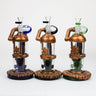 9 inch Copper Plated Gas Mask Bubbler