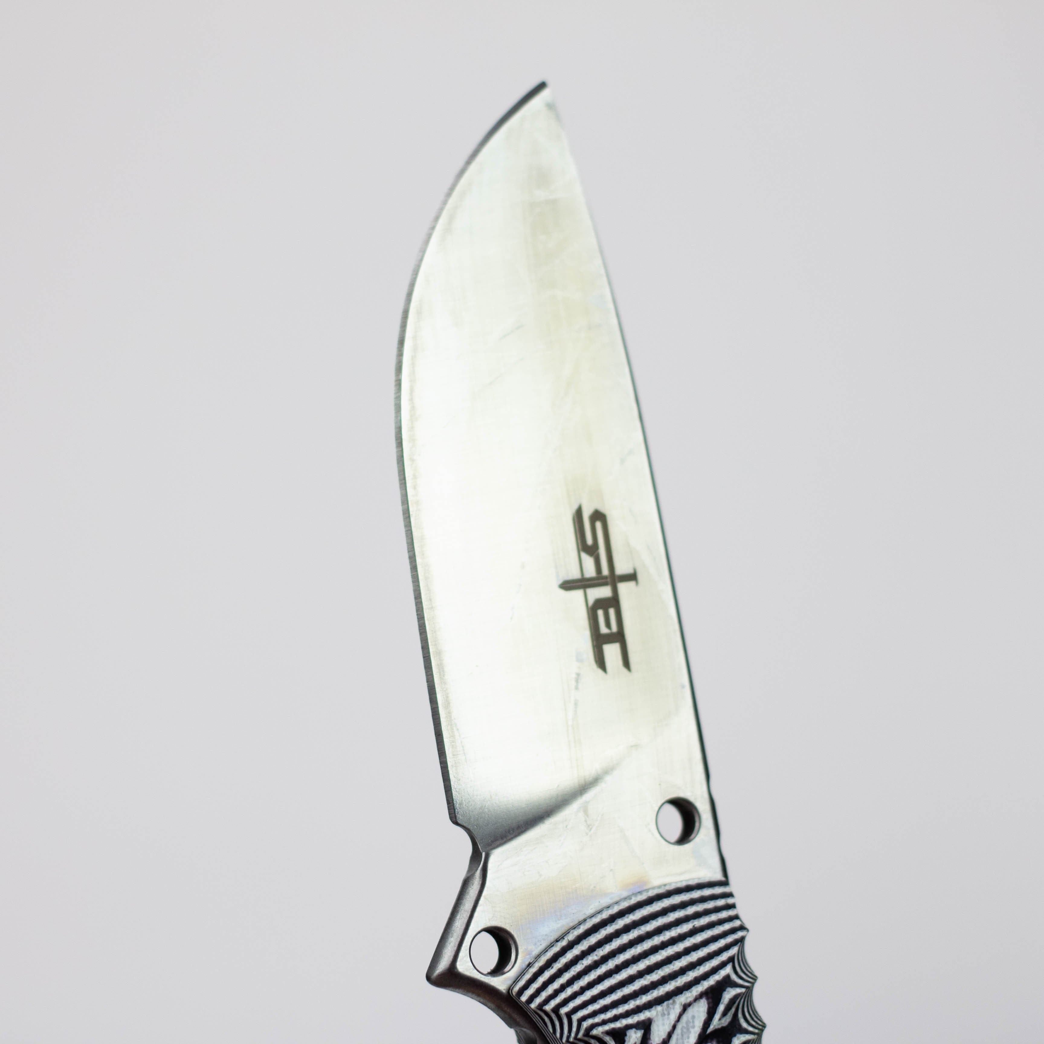9" S-Tec Full Tang Fixed Blade Hunting Knives_4