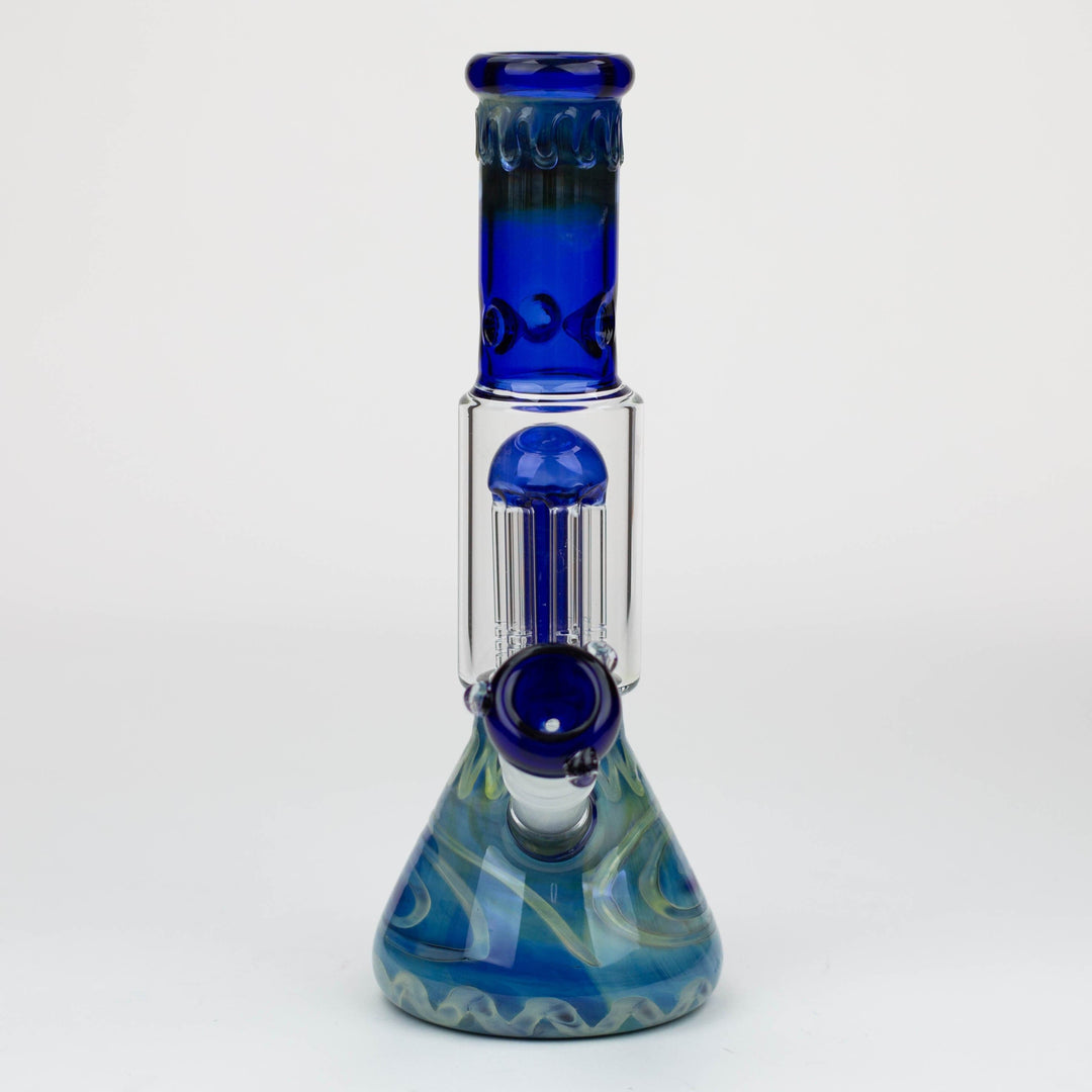 Silver fumed glass water pipes 11"_2