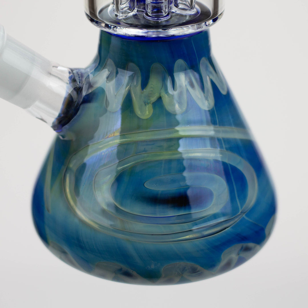 Silver fumed glass water pipes 11"_7