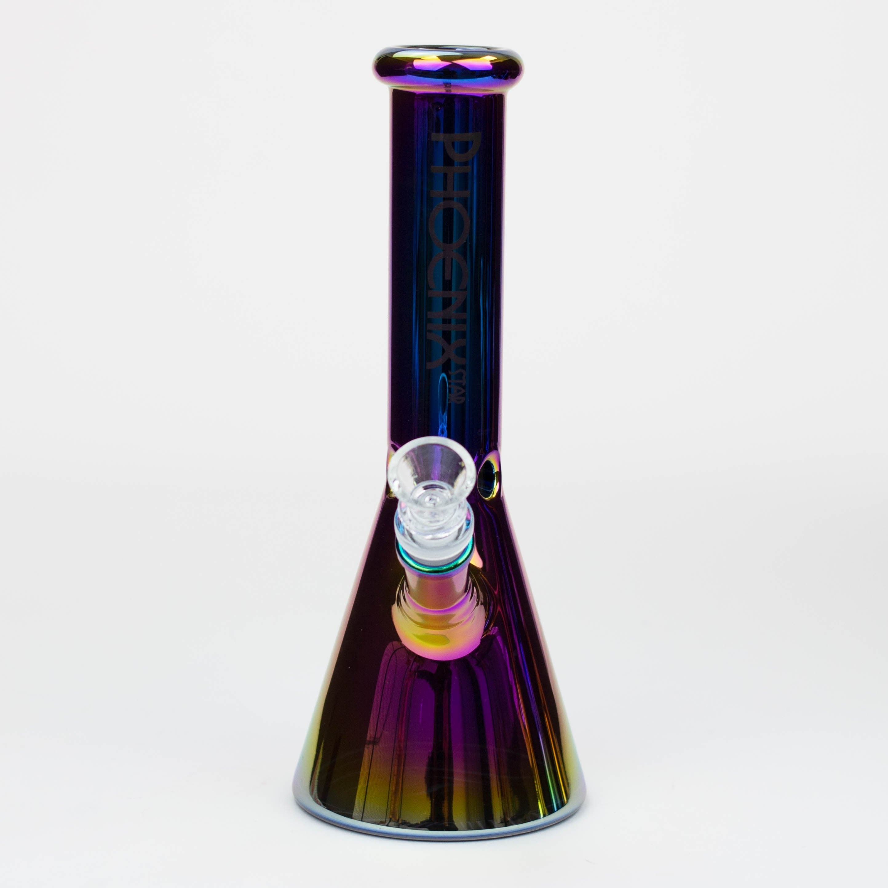 PHOENIX STAR 10" Electrooplated glass water pipes_9