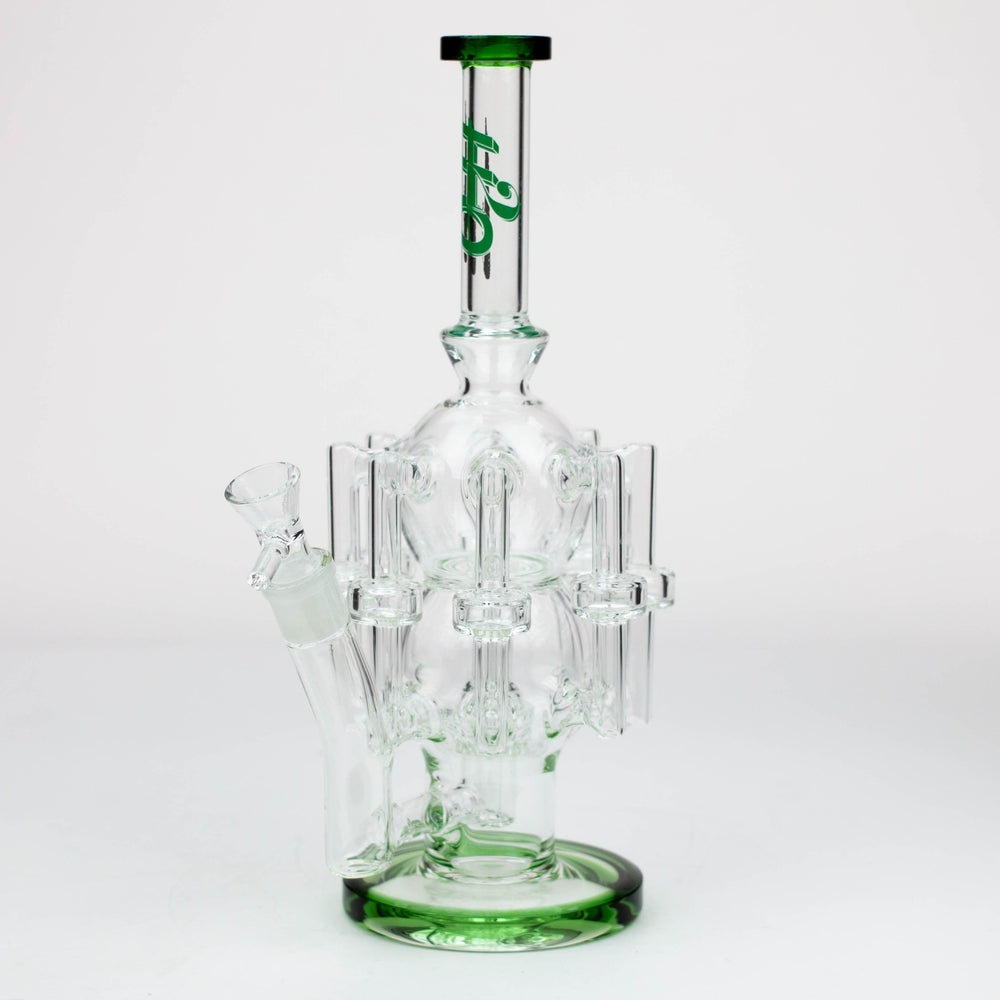 H2O Glass water recycle pipes 13.5"_1