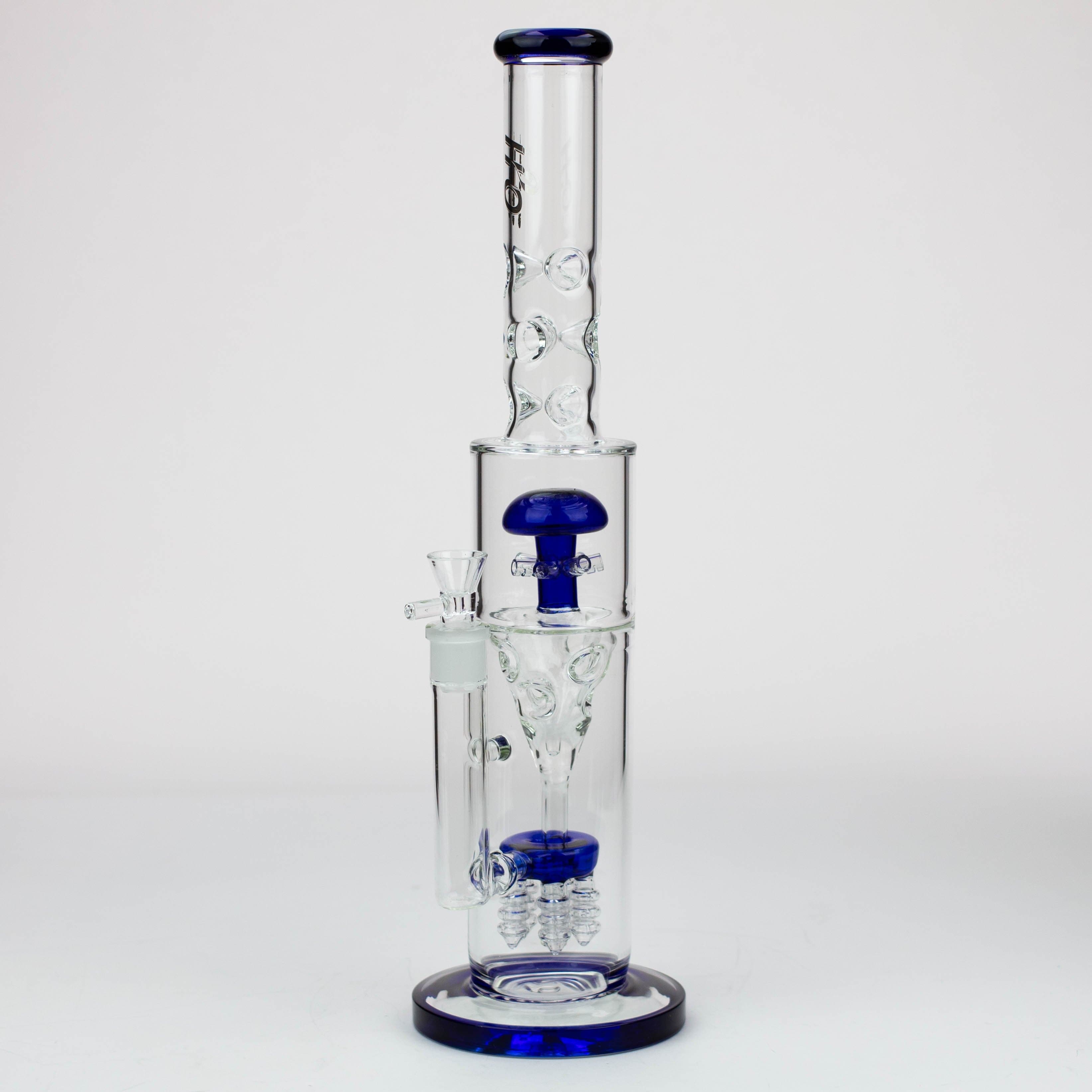 H2O Funnel glass water pipes 17"_5