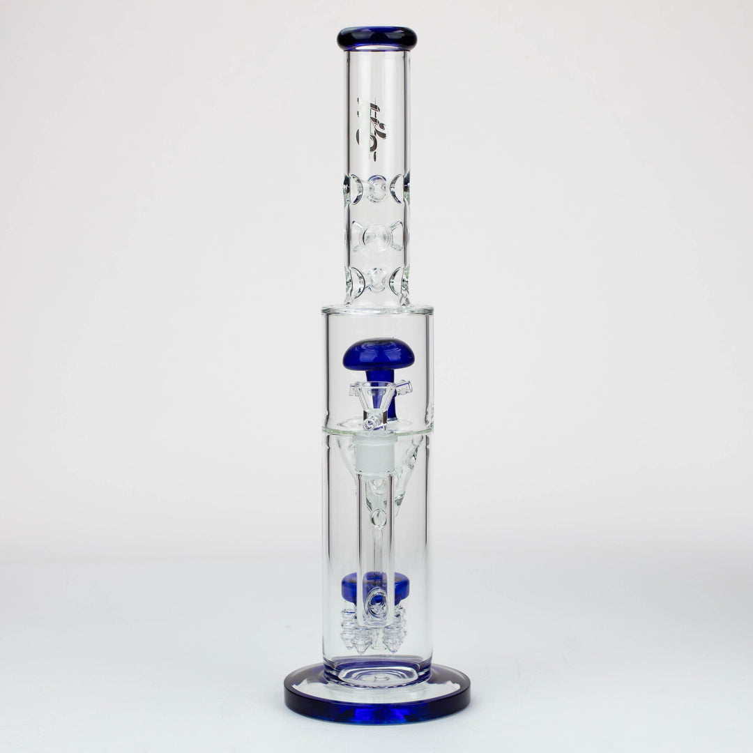 H2O Funnel glass water pipes 17"_9