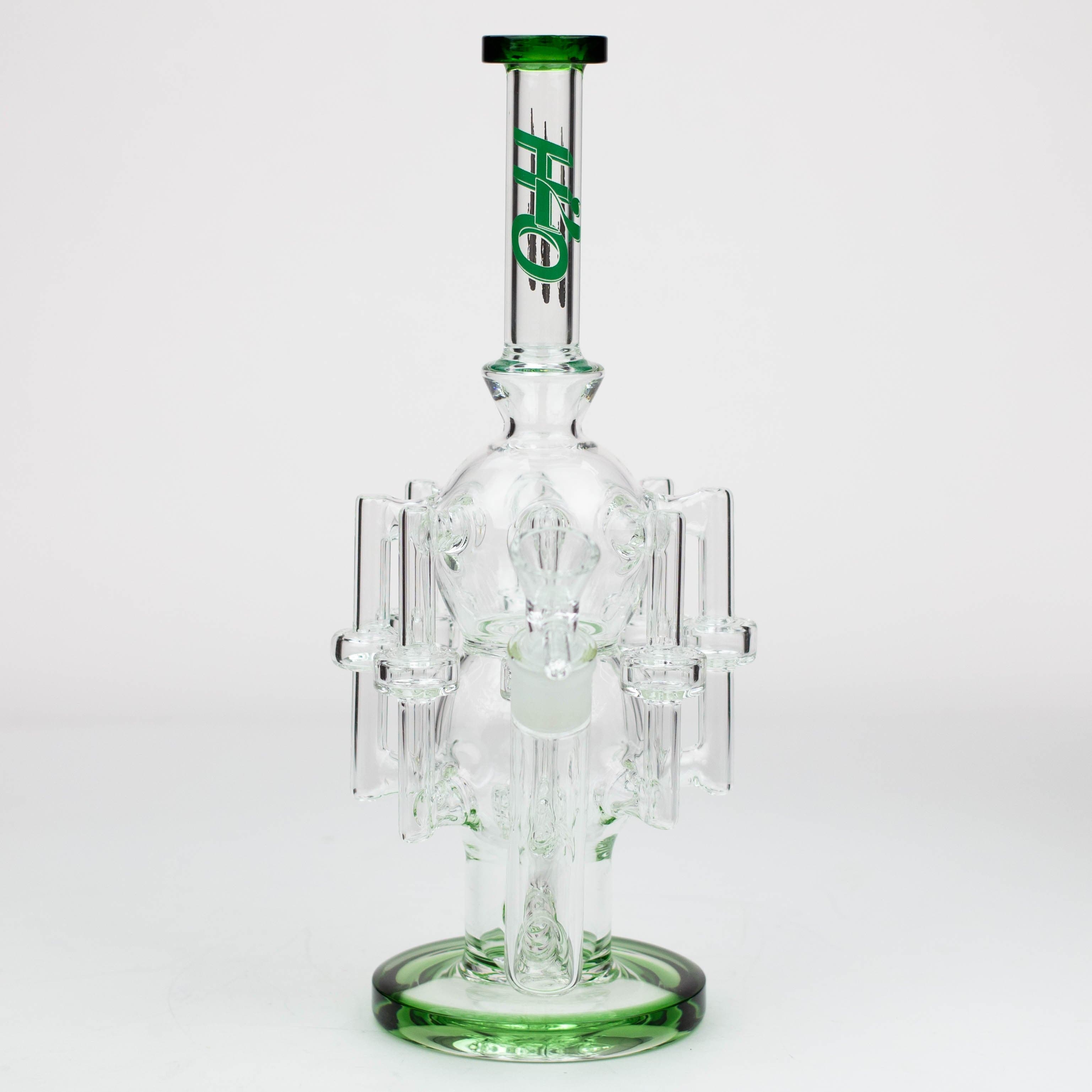 H2O Glass water recycle pipes 13.5"_4