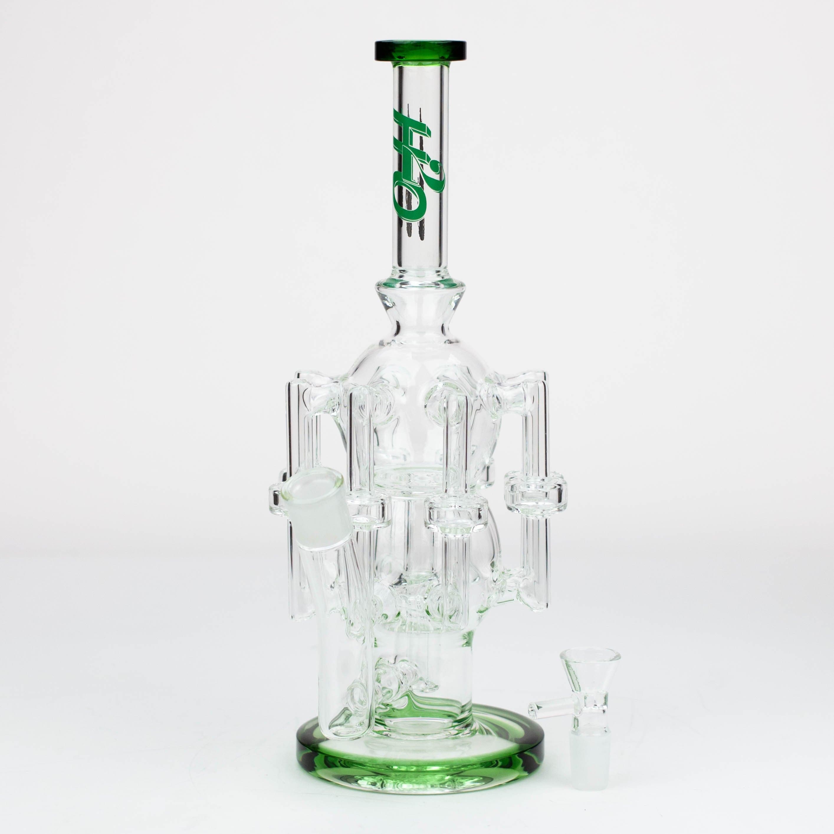H2O Glass water recycle pipes 13.5"_8