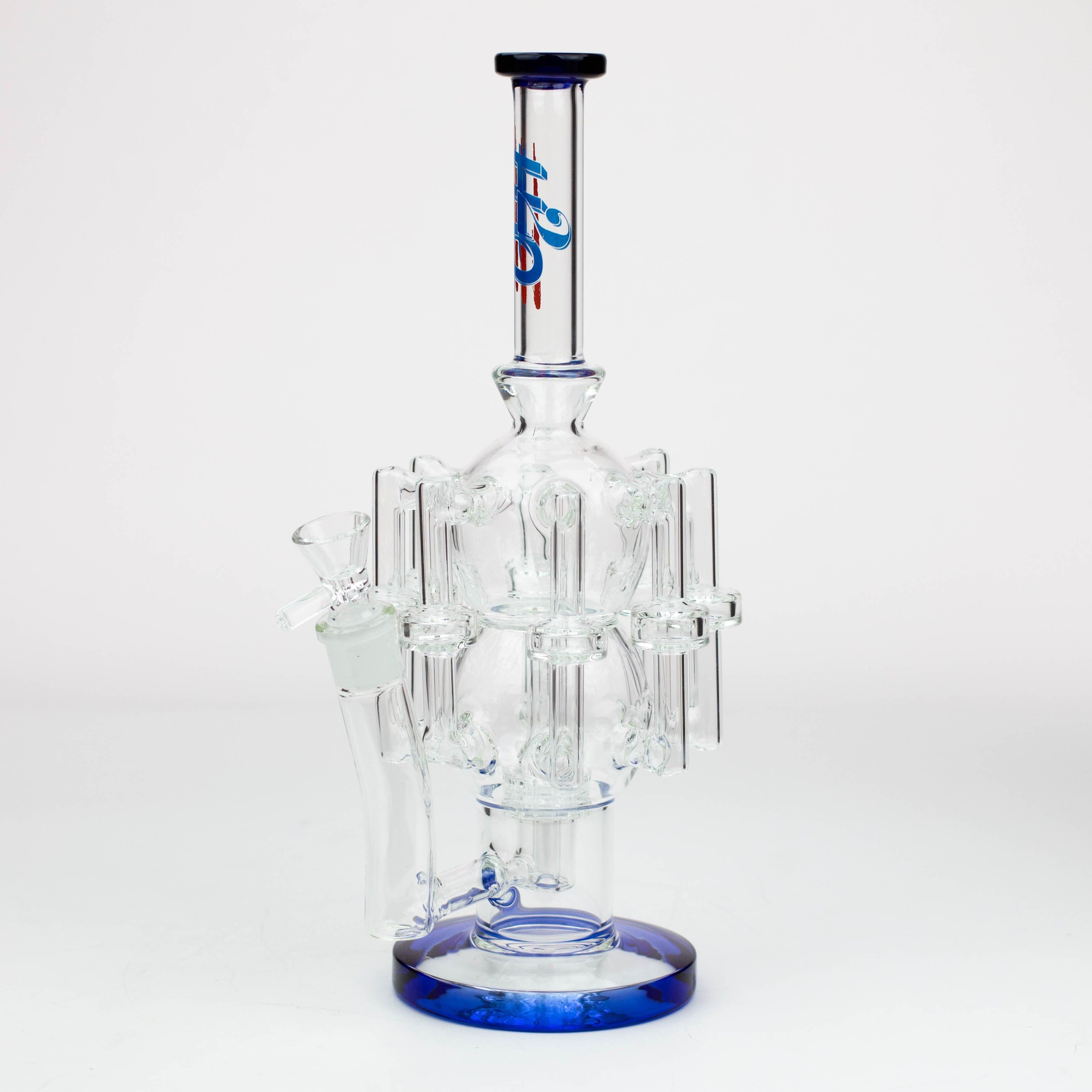 H2O Glass water recycle pipes 13.5"_2