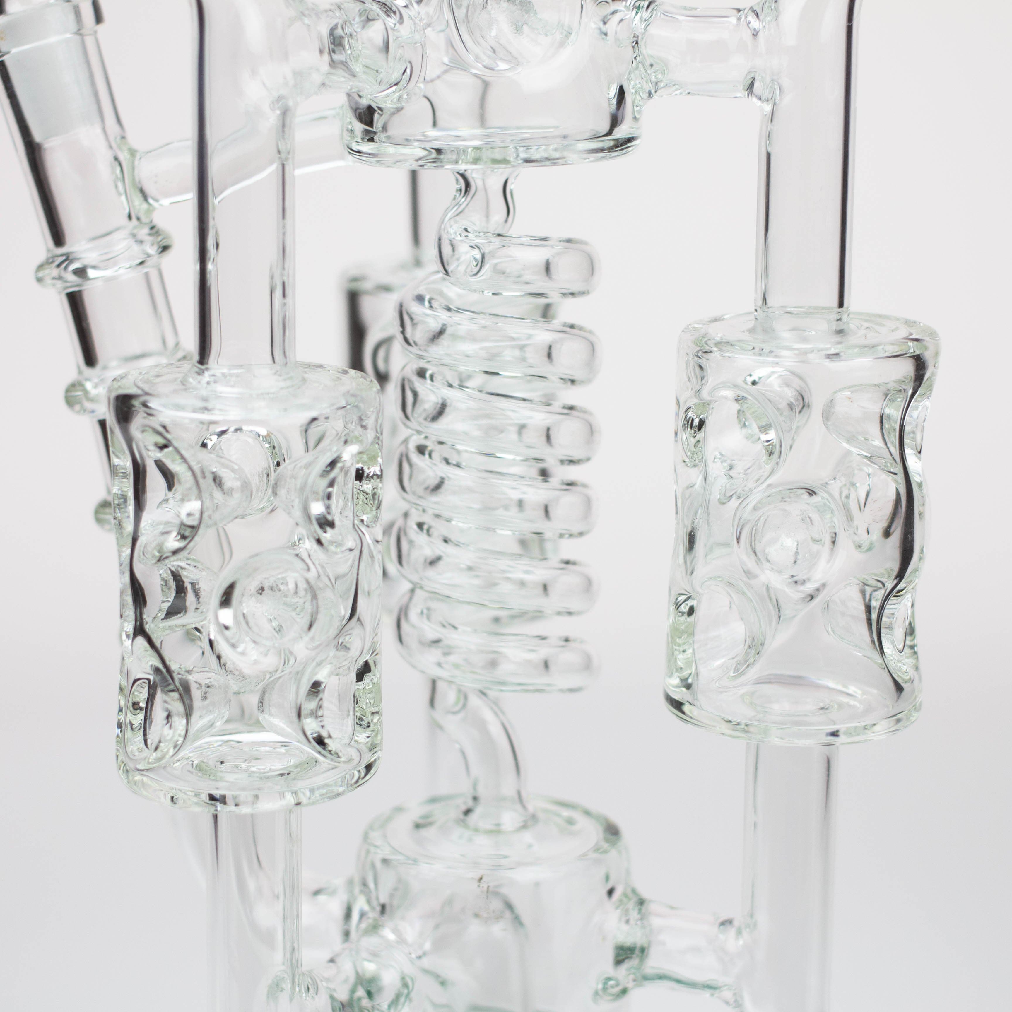 H2O Coil Glass water recycle pipes 21"_1