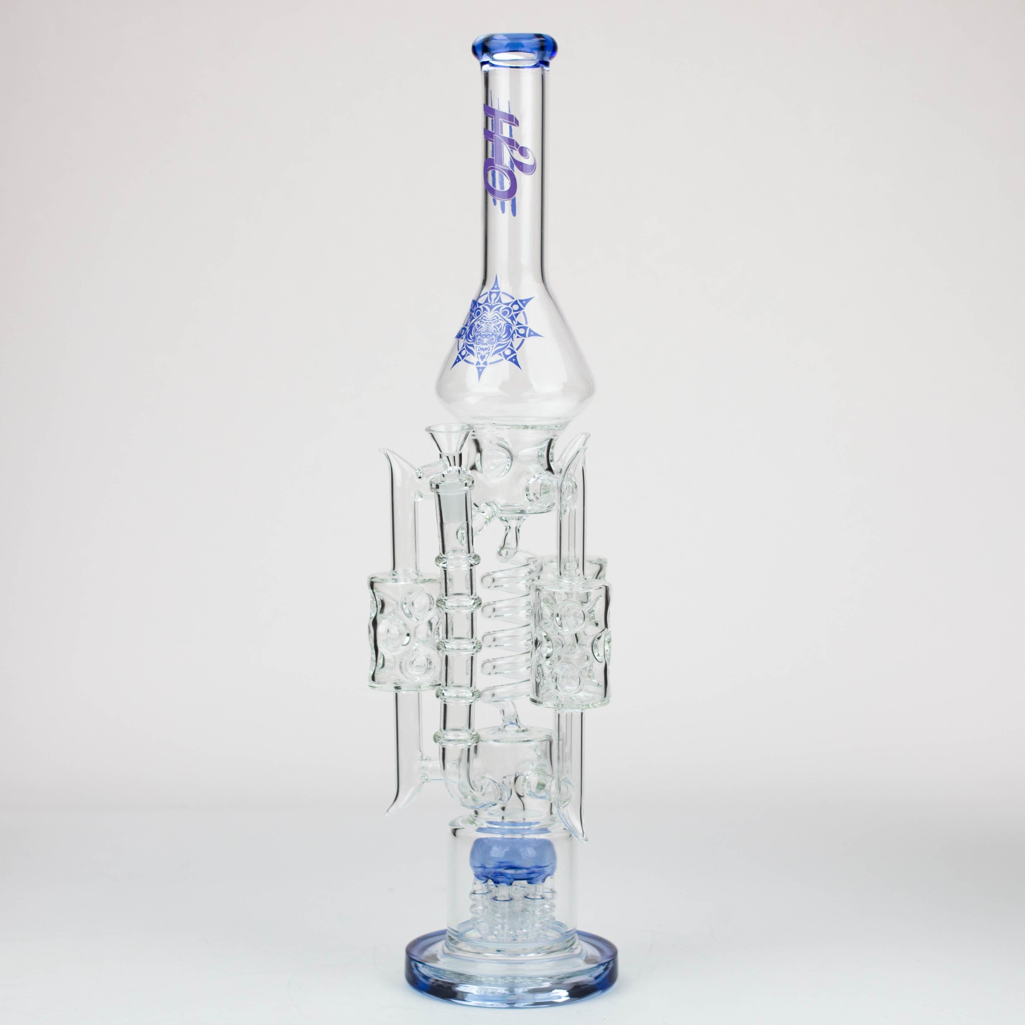 H2O Coil Glass water recycle pipes 21"_8
