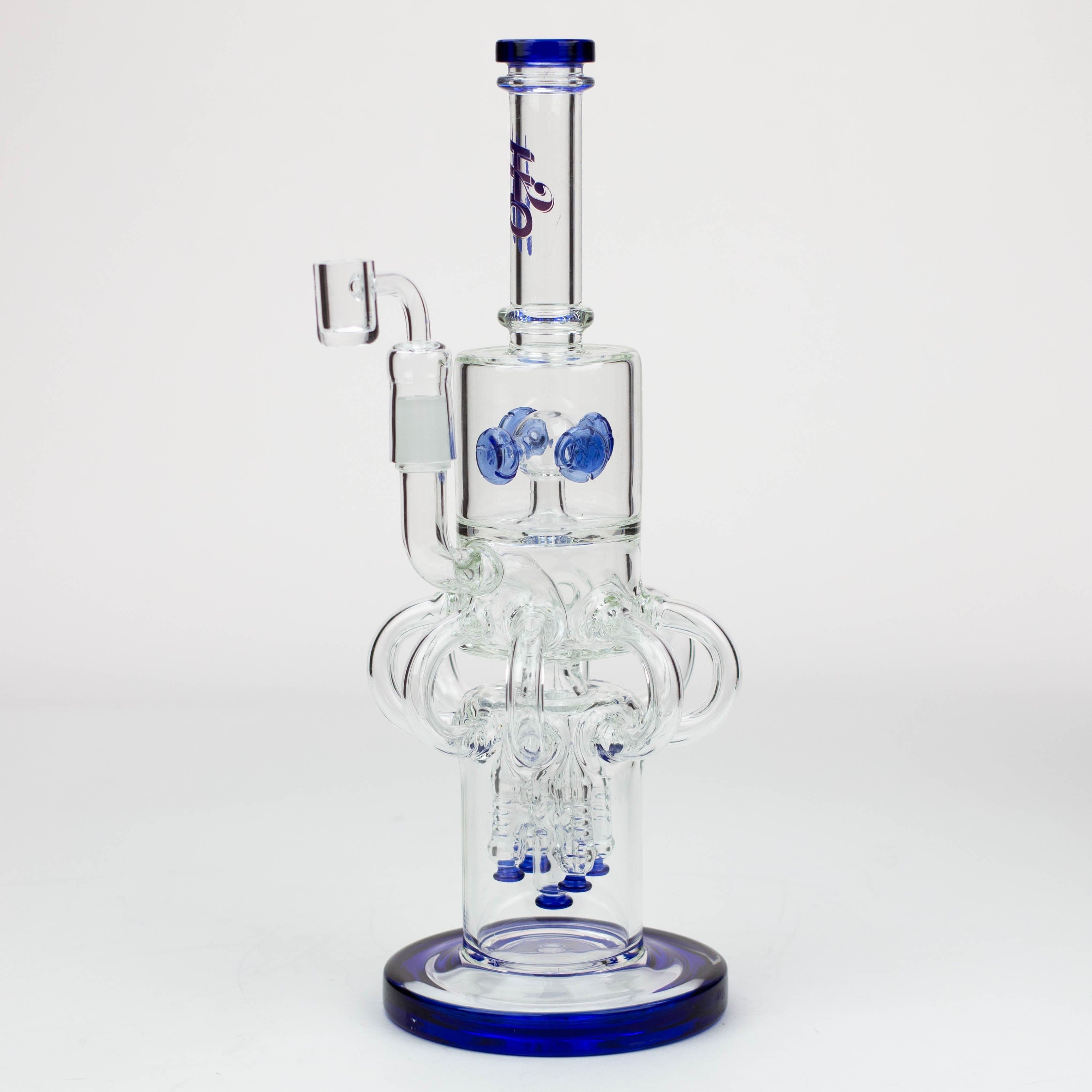 H2O  Glass water recycle pipes 20"_5