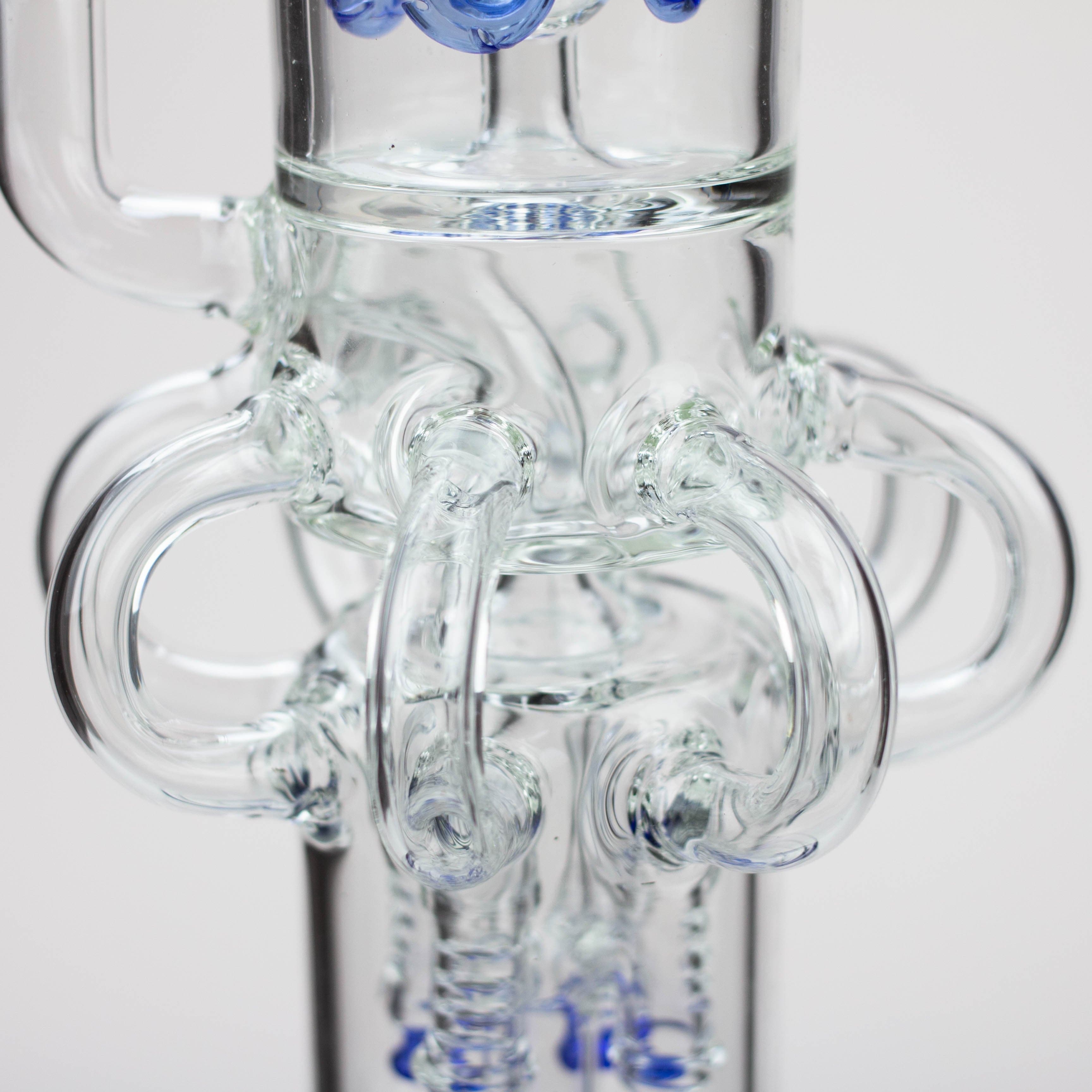H2O  Glass water recycle pipes 20"_12
