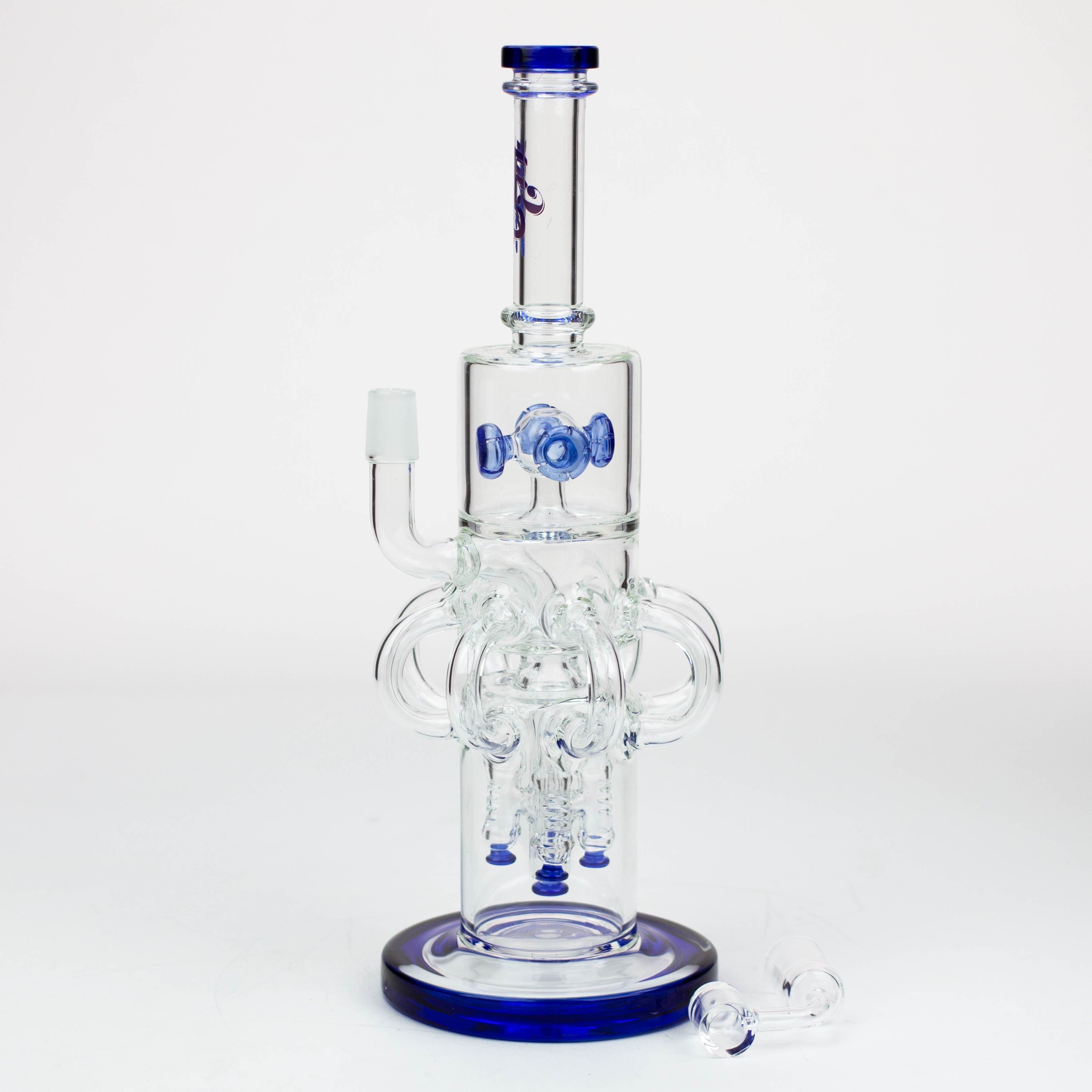 H2O  Glass water recycle pipes 20"_4