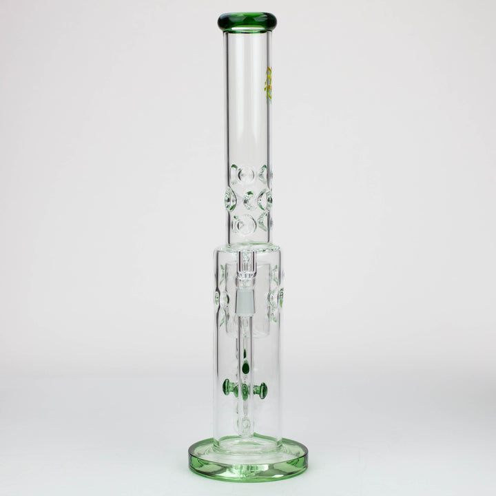 H2O 2-in-1 Double Joint glass water pipes 19"_9