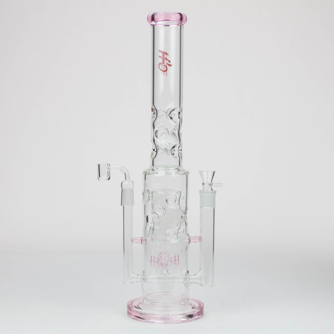 H2O 2-in-1 Double Joint glass water pipes 19"_6