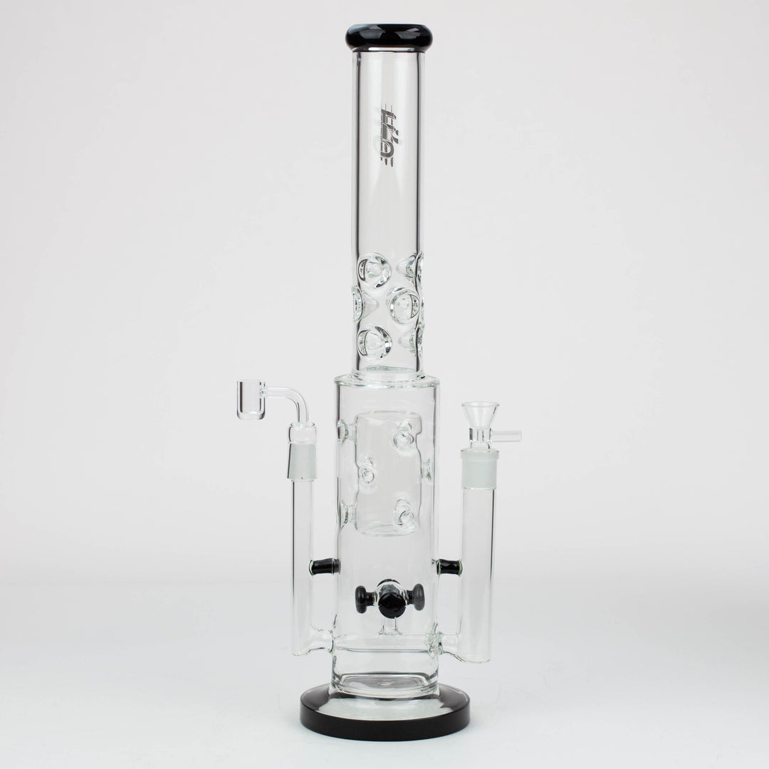 H2O 2-in-1 Double Joint glass water pipes 19"_7