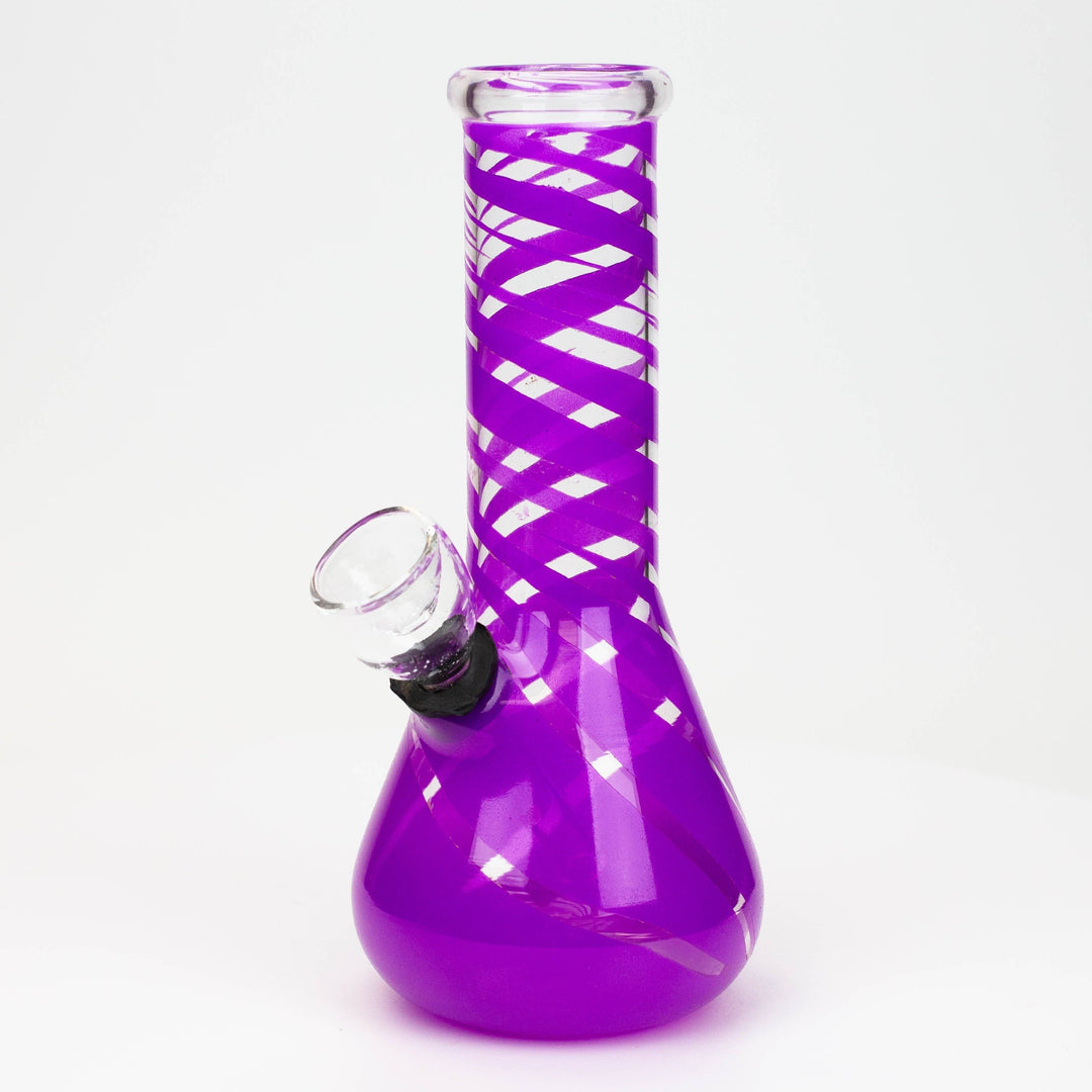 Glass water pipes 6"_5