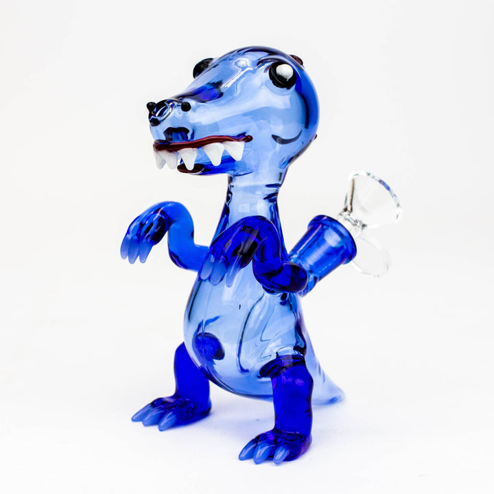 Dinosaur glass water pipes 6"_6