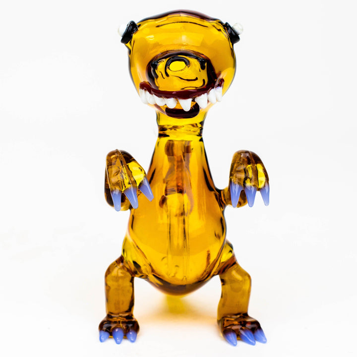 Dinosaur glass water pipes 6"_7