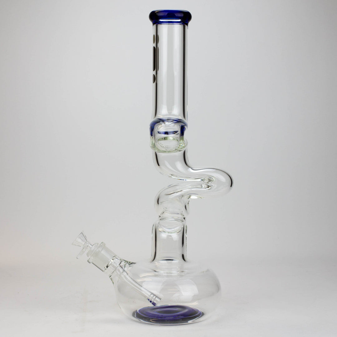 Infyniti 7mm kink zong glass pipes 17.5"_6