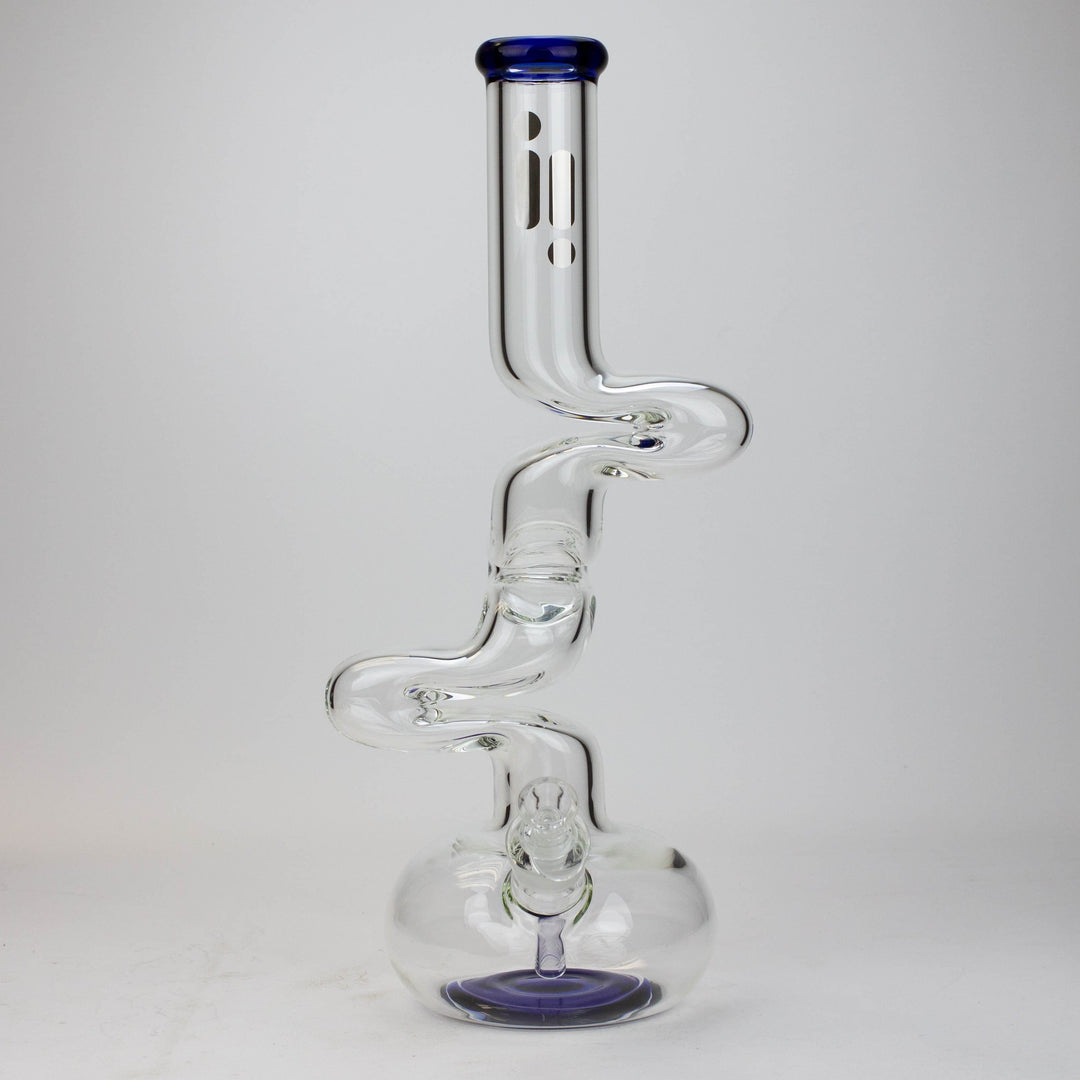 Infyniti 7mm kink zong glass pipes 17.5"_7