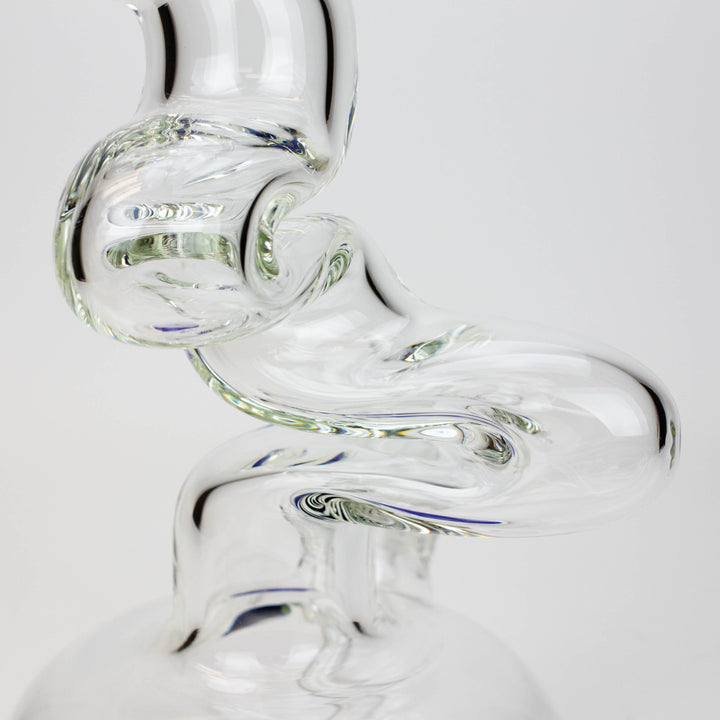 Infyniti 7mm kink zong glass pipes 17.5"_9