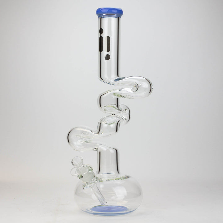 Infyniti 7mm kink zong glass pipes 17.5"_3